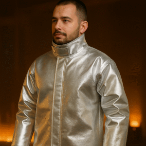 CHAMARRA ALUMINIZADA CON FORRO DE ALGODÓN ANTIFLAMA